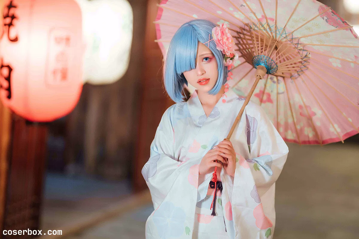 晕崽 NO.026 和服蕾姆 [47P 1V 870 - 2