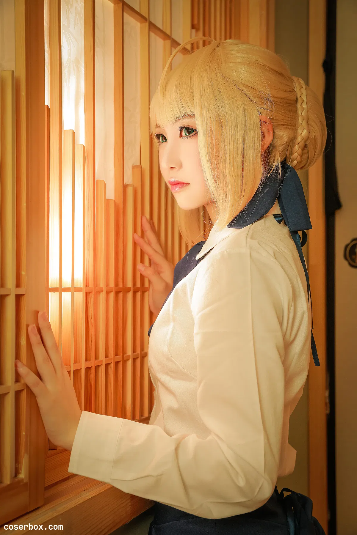 这个泡泡就是逊啦 NO.002 saber常服 [9P 42 - 1