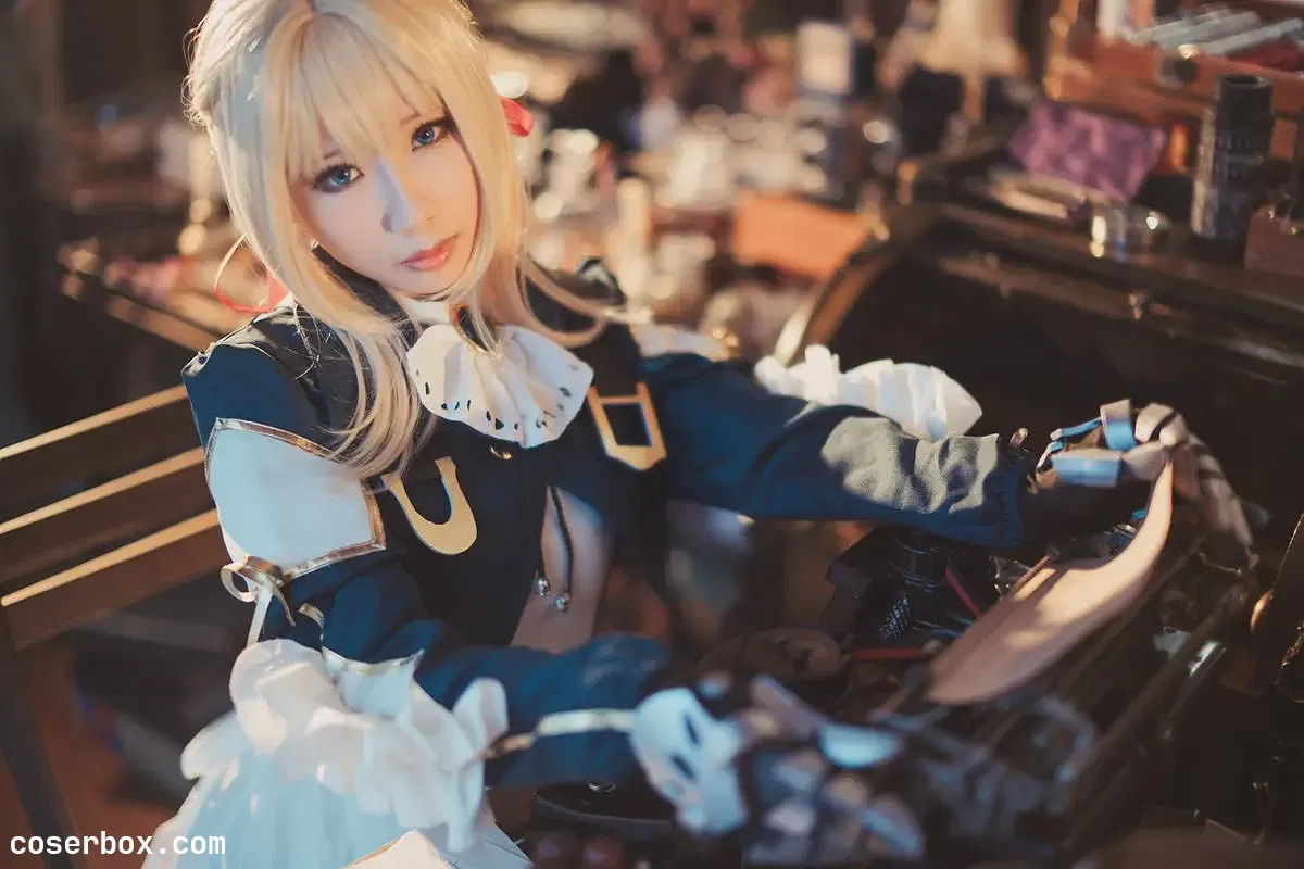 雨波 NO.088 紫罗兰永恒花园 [10P 8 - 1