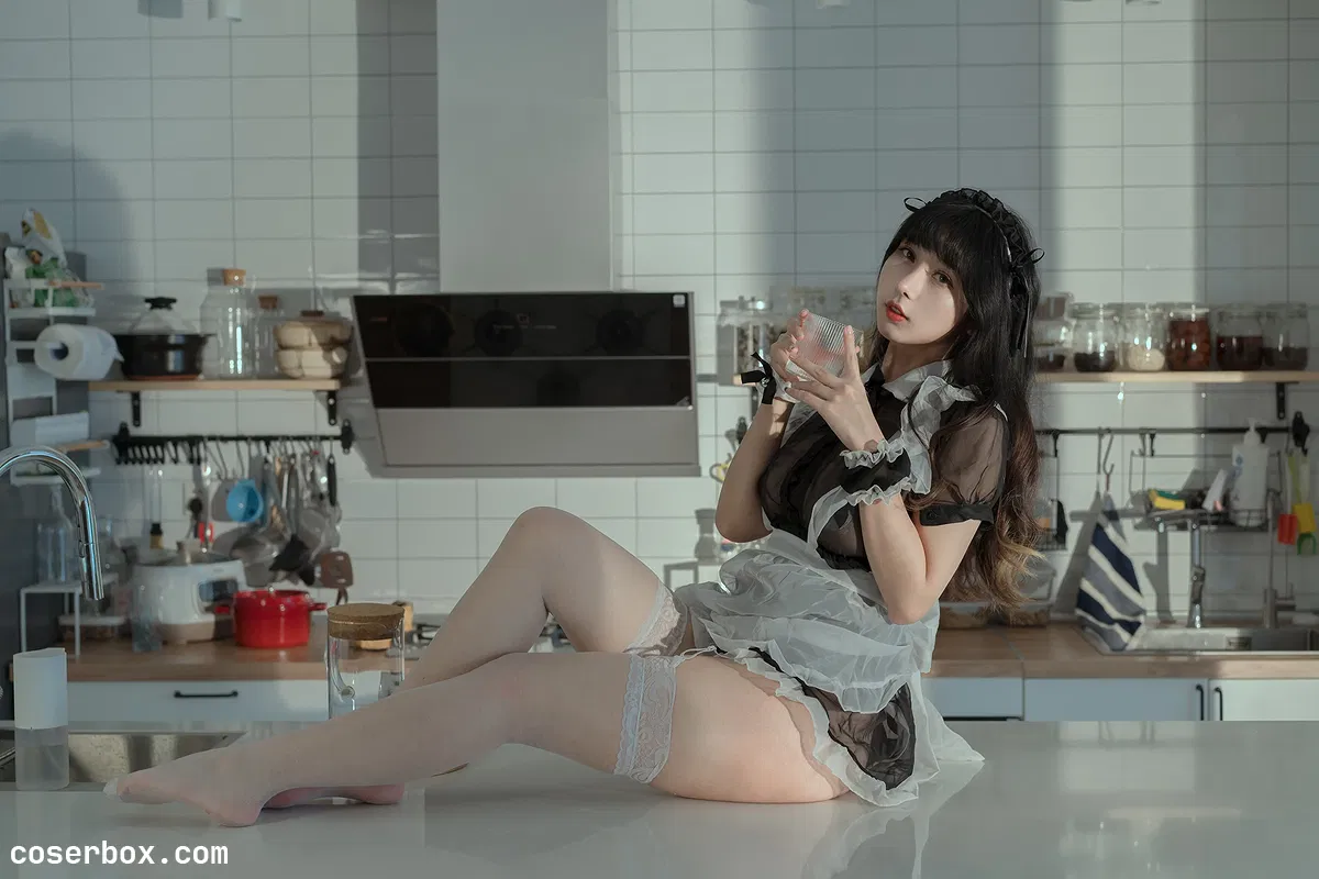 云溪溪 NO.009 奶桃 女仆 [41P 1V 555 - 1