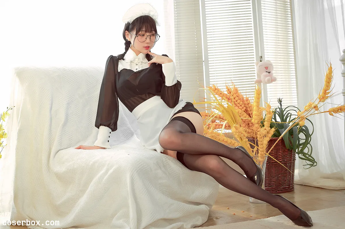 周叽是可爱兔兔 NO.034 眼镜女仆 [36P 1V 381 - 2