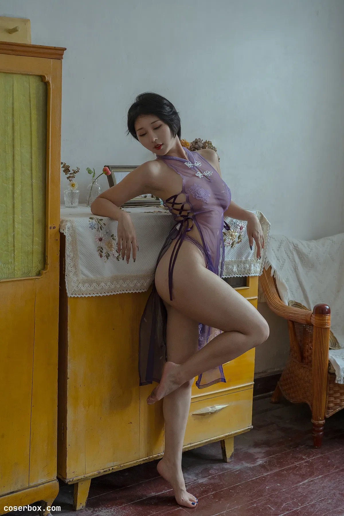 云溪溪 NO.042 奶桃 暧昧 [70P 1V 1 - 2