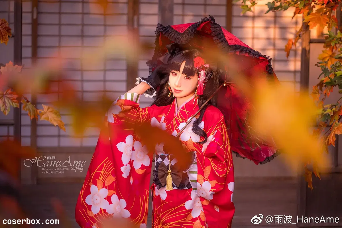 雨波 NO.067 秋叶和服 [9P 3 - 1