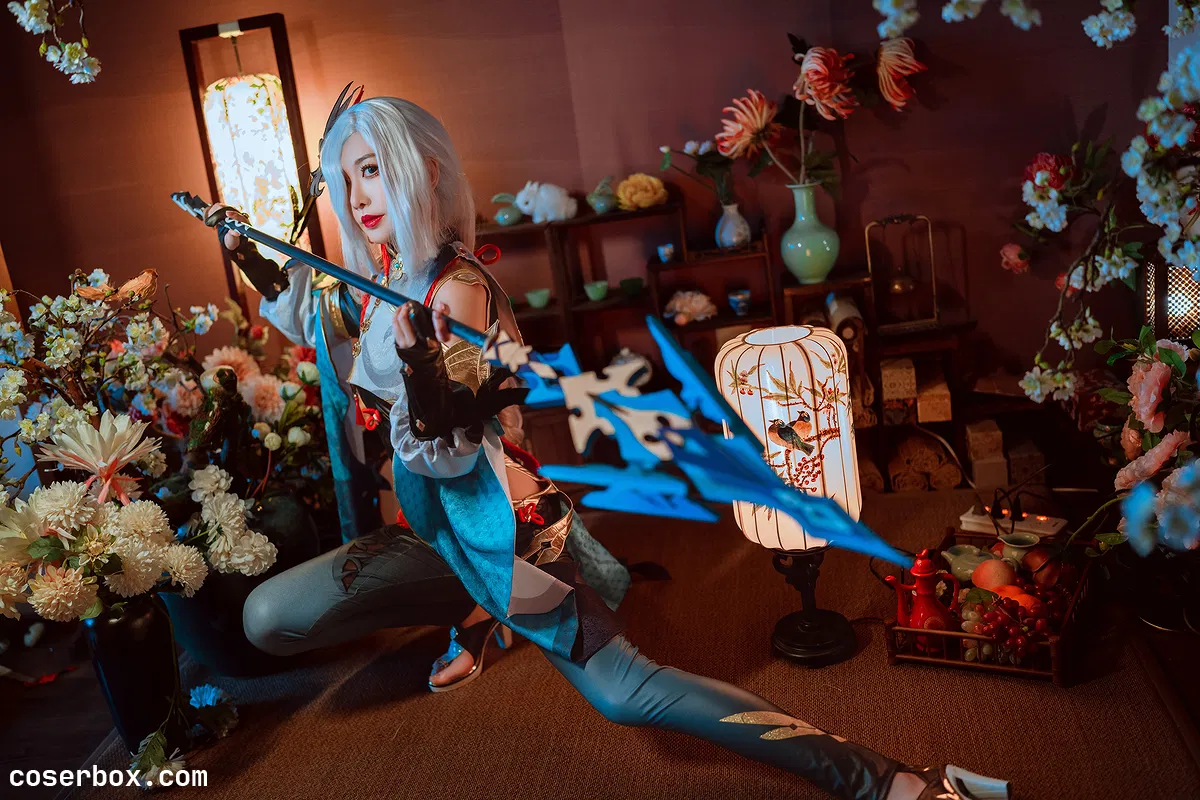 源纱希喵喵喵 NO.012 申鹤 [15P 301 - 2