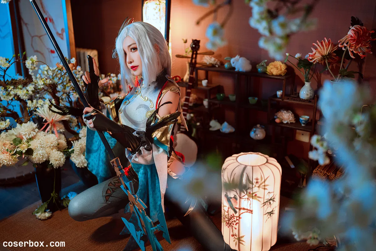 源纱希喵喵喵 NO.012 申鹤 [15P 301 - 1