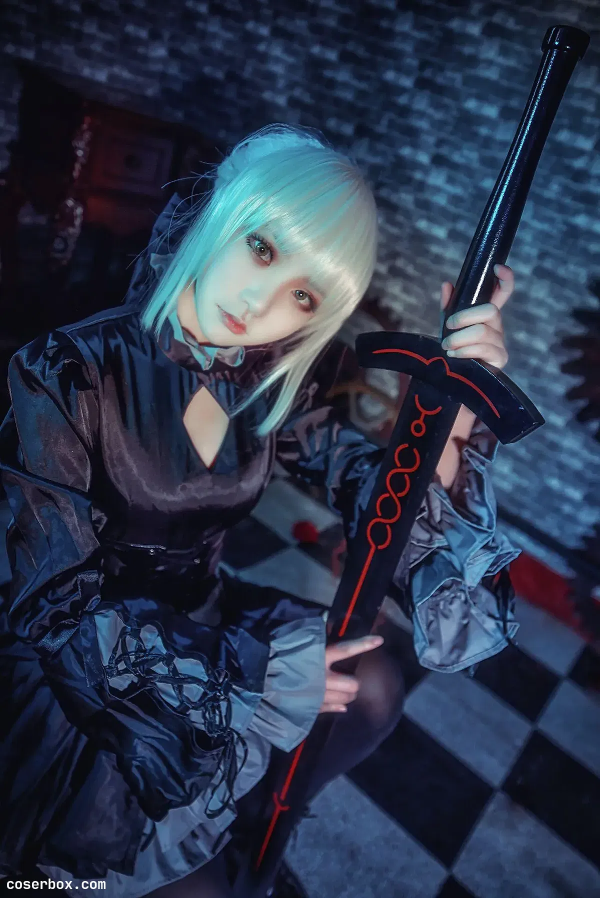 这个泡泡就是逊啦 NO.009 吾王_黑SABER_阿尔托莉雅 [11P 3 - 2