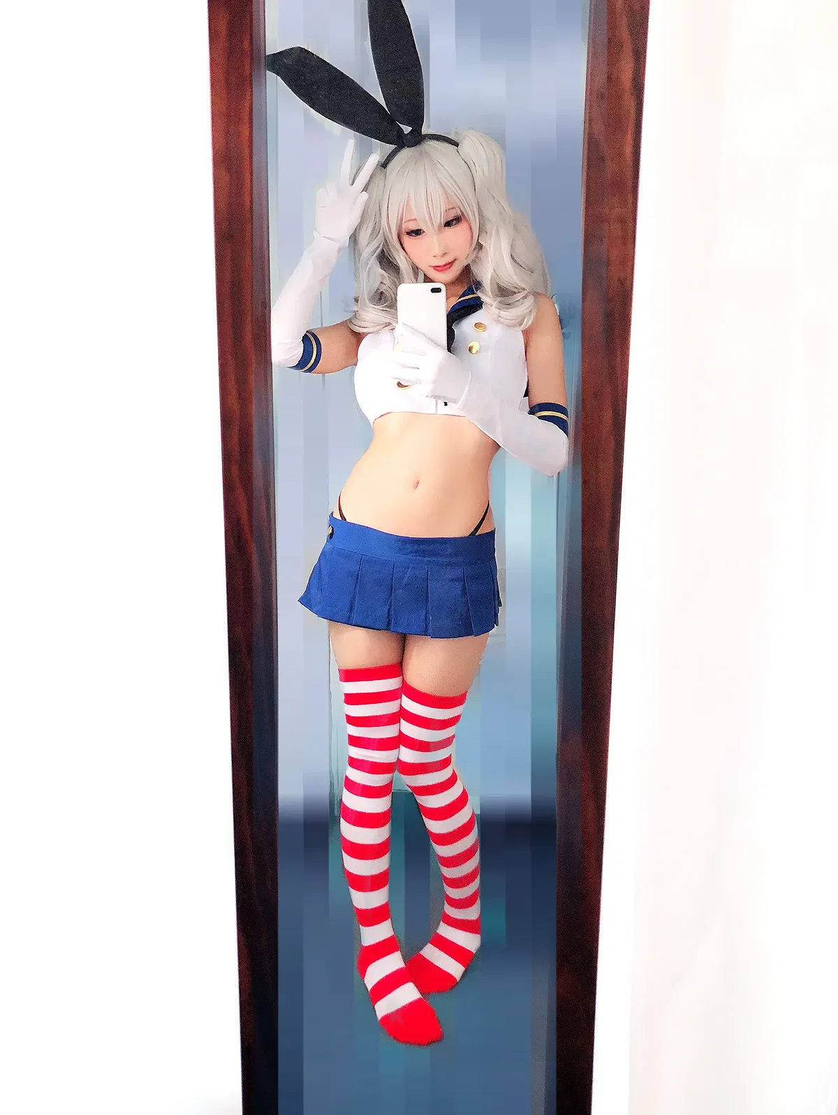 雨波 NO.121 舰队Collection 鹿岛（岛风服） [17P 5 - 2