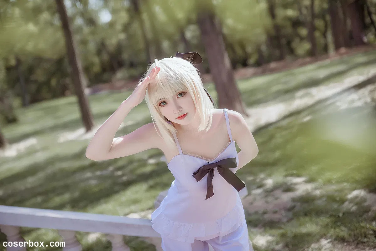 这个泡泡就是逊啦 NO.003 阿尔托莉雅saber夏日记忆 [11P 24 - 1