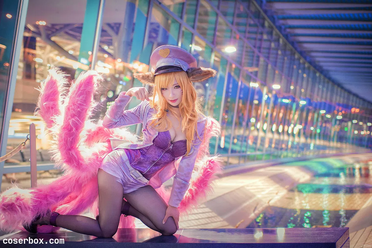 雨波 NO.042 LOL阿狸 金发 [17P 22 - 2