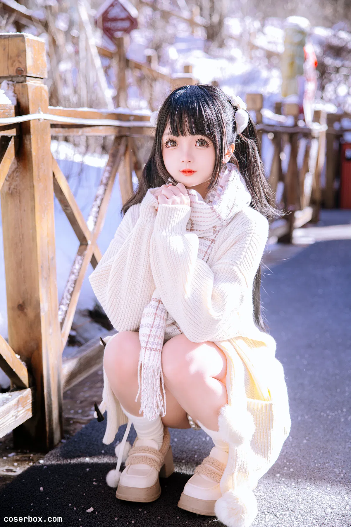 日奈娇 NO.072 雪地少女 - 1