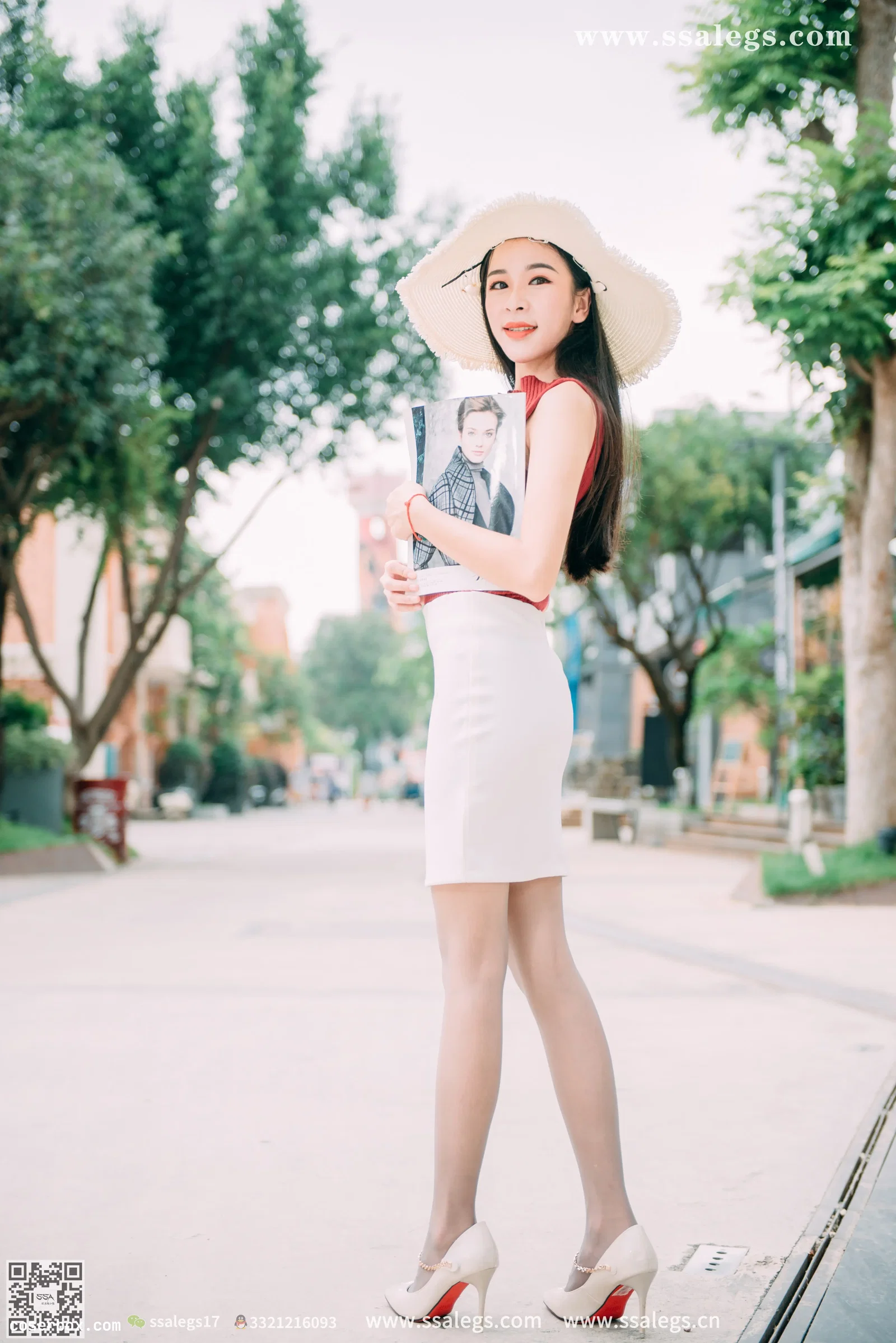 [SSA丝社]超清写真 NO.007 nono 街拍灰丝特辑[99P／1.27GB]