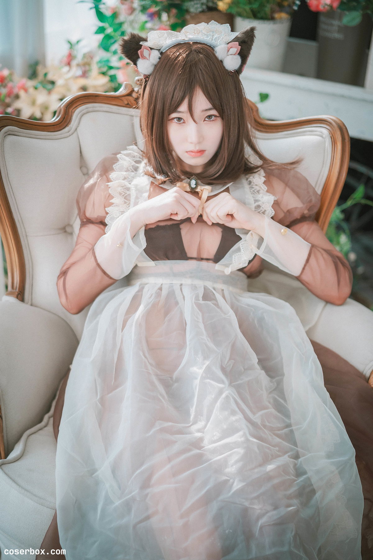 Bambi밤비 NO.032 [DJAWA] Pure Marron [44P 449.14MB] - 2