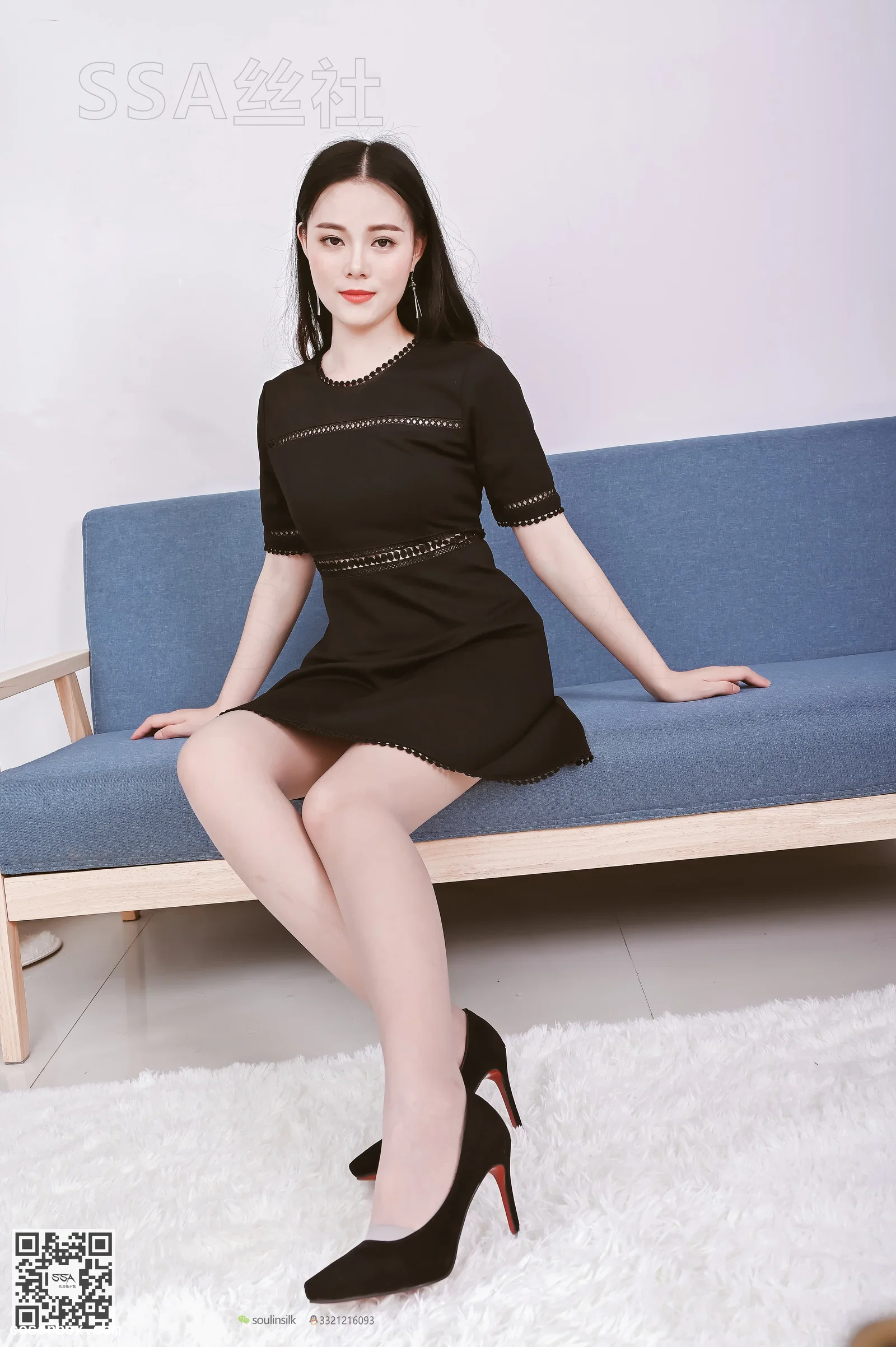 [SSA丝社]超清写真 NO.133 晓晓 35码精致小脚的灰丝[140P-1.36GB]