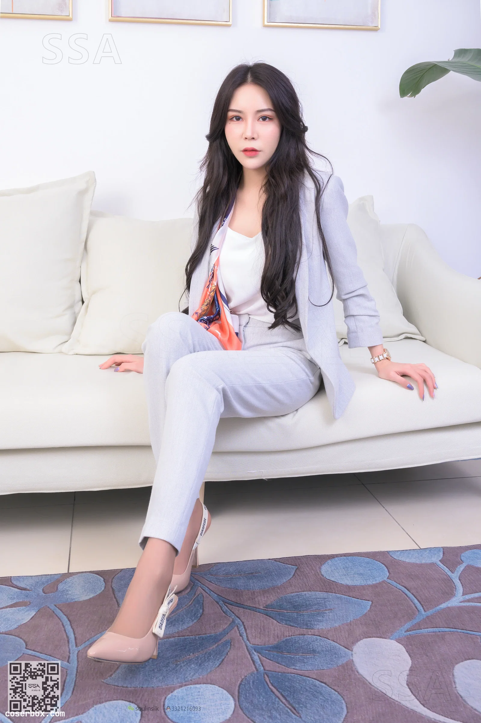 [SSA丝社]超清写真 NO.228 御姐娜娜的咖啡香jio(上)[112P／1.72GB]