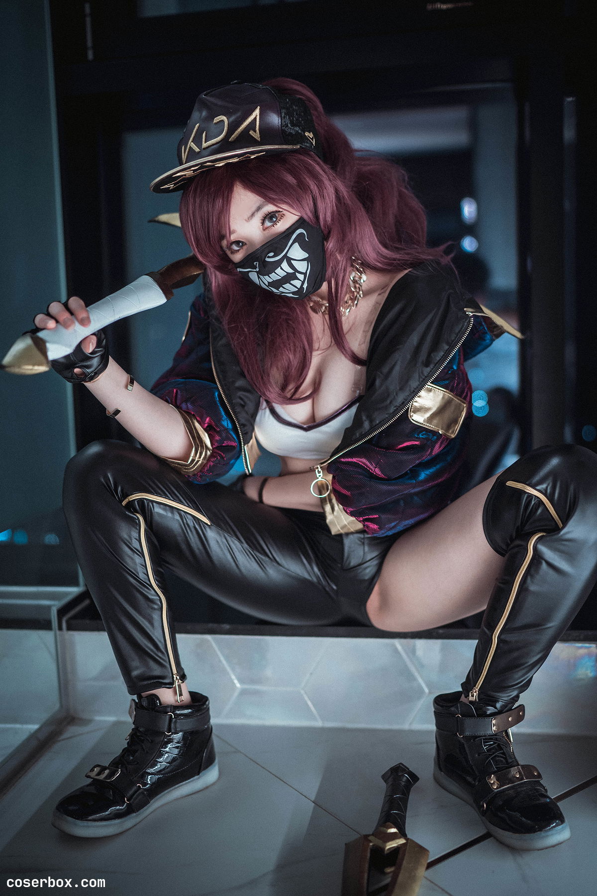 Bambi밤비 NO.027 KDA_Akali [43P 497.71MB] - 1