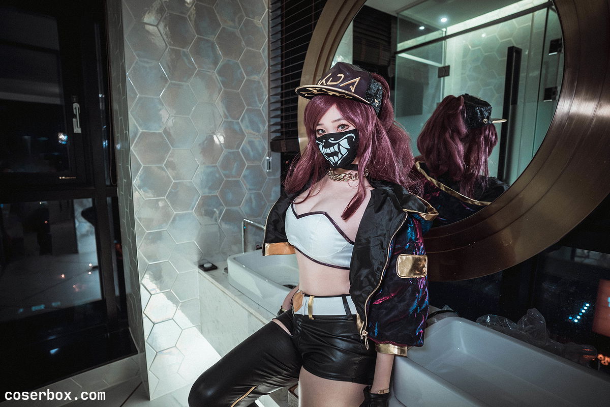 Bambi밤비 NO.027 KDA_Akali [43P 497.71MB] - 2