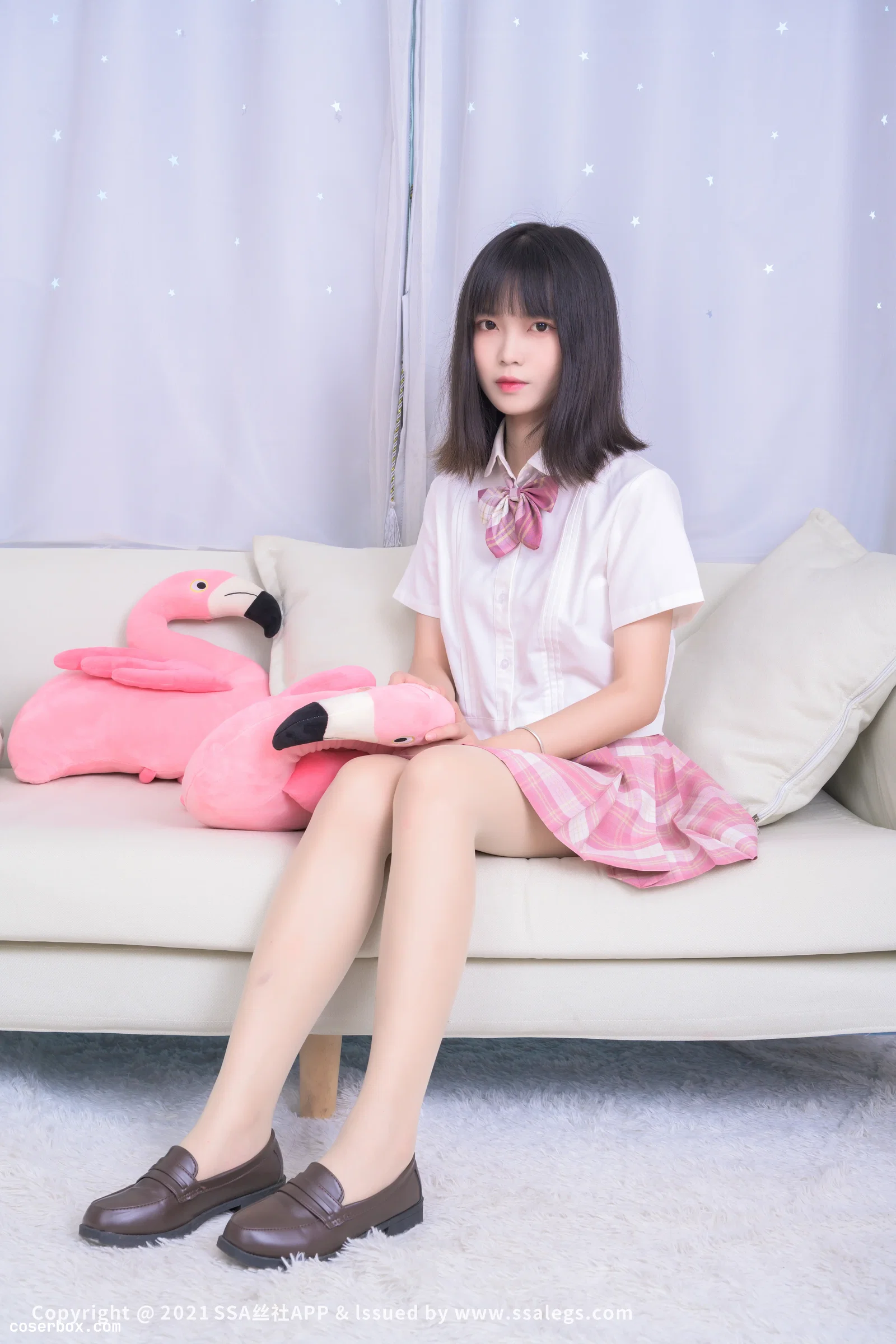 [SSA丝社]超清写真 No.700 模特丹丹的肉丝袜美脚（上）[106P-2.78GB]