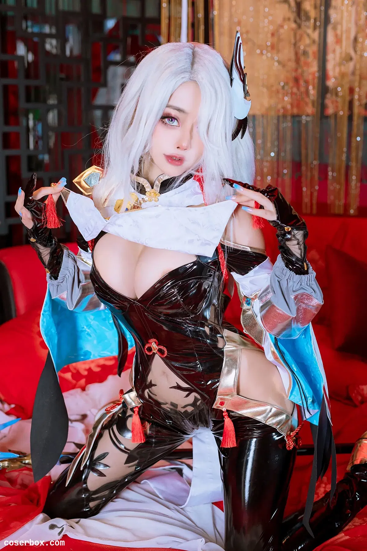 Byoru NO.087 Shenhe 原神申鹤 [67P 33.14MB] - 1