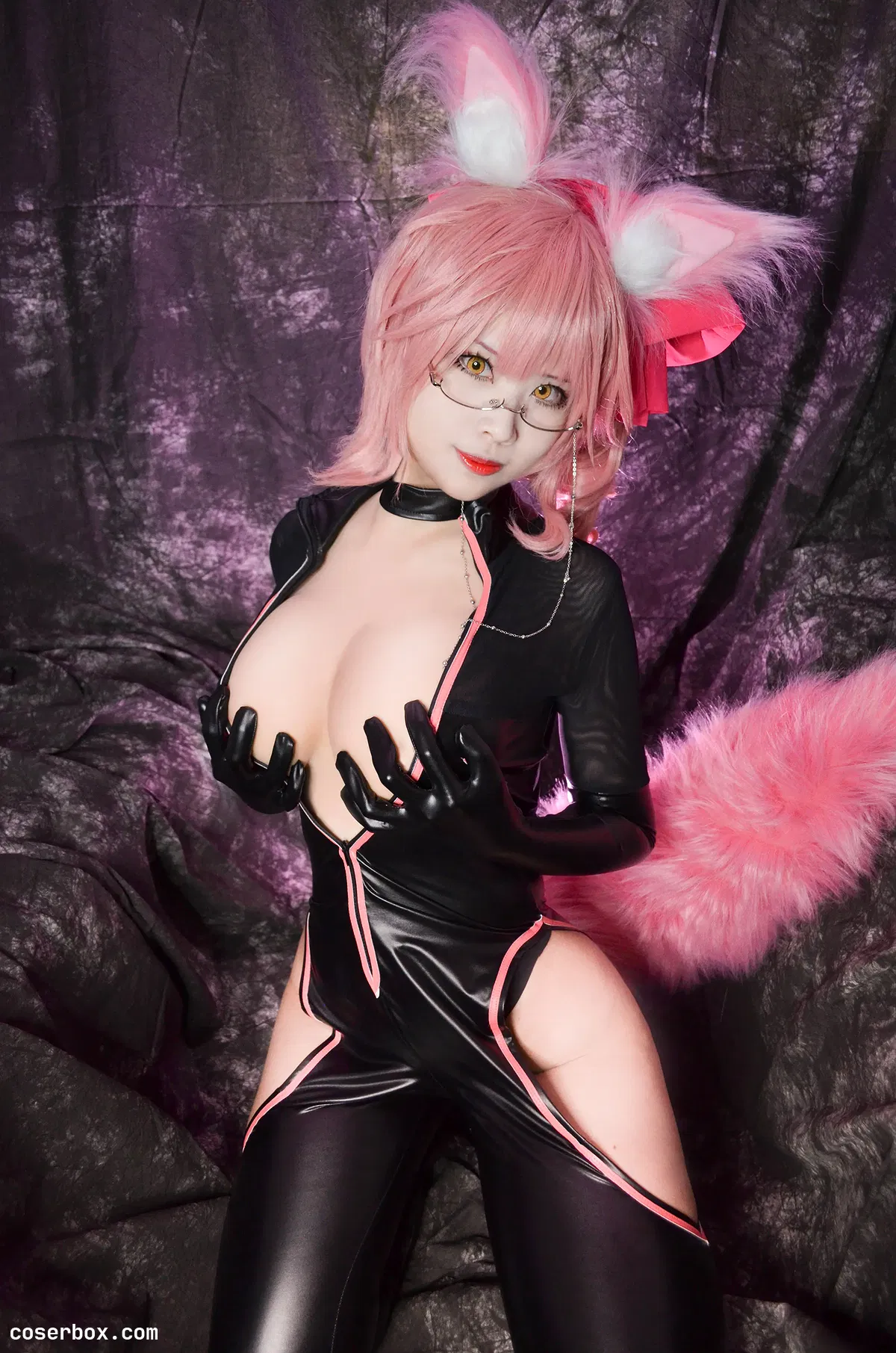 KaYa萱 NO.025 玉藻前 皮衣Ver [15P 52.9MB] - 2