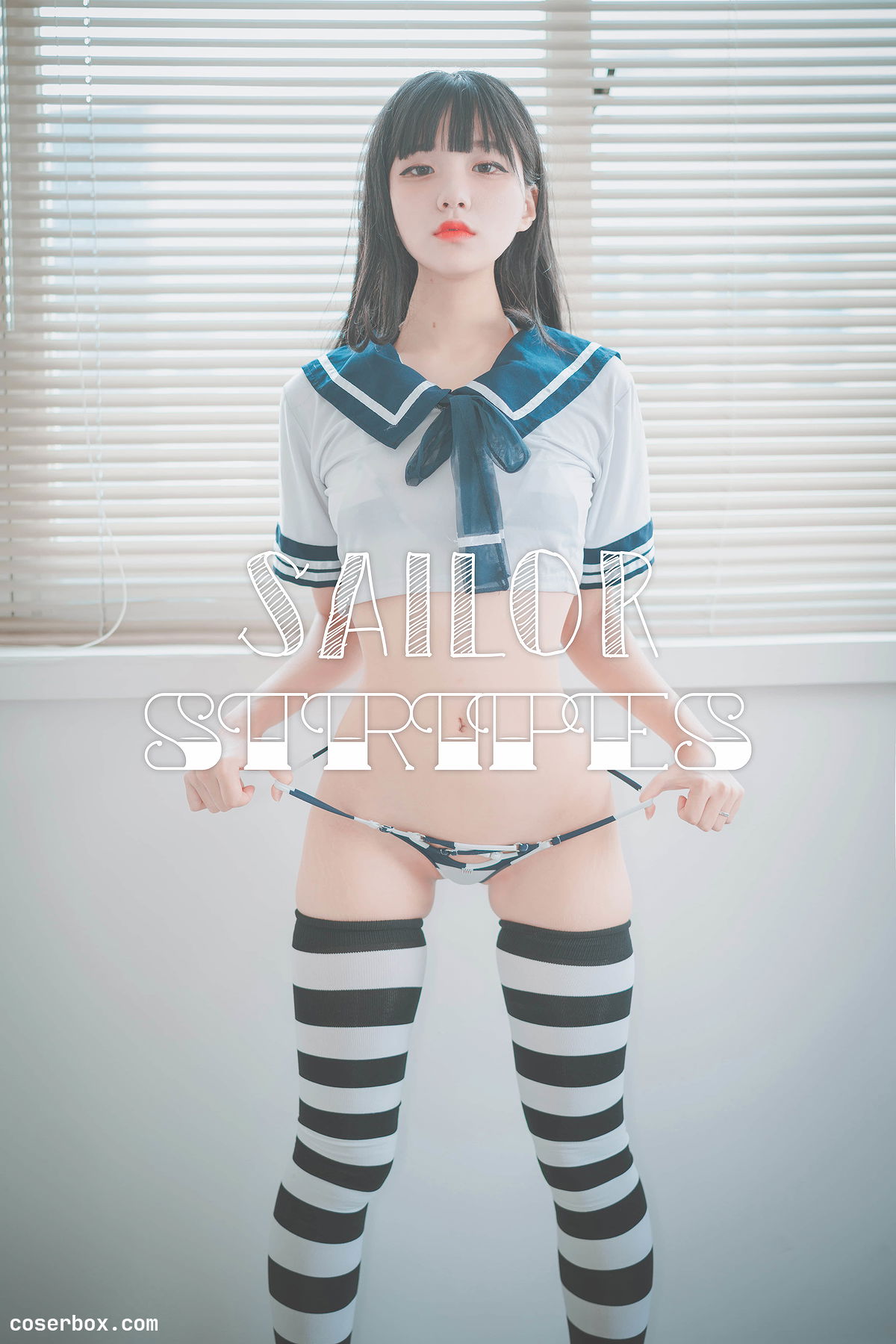 Jenny(정제니) NO.026 Sailor Stripes [25P 126.13MB] - 1