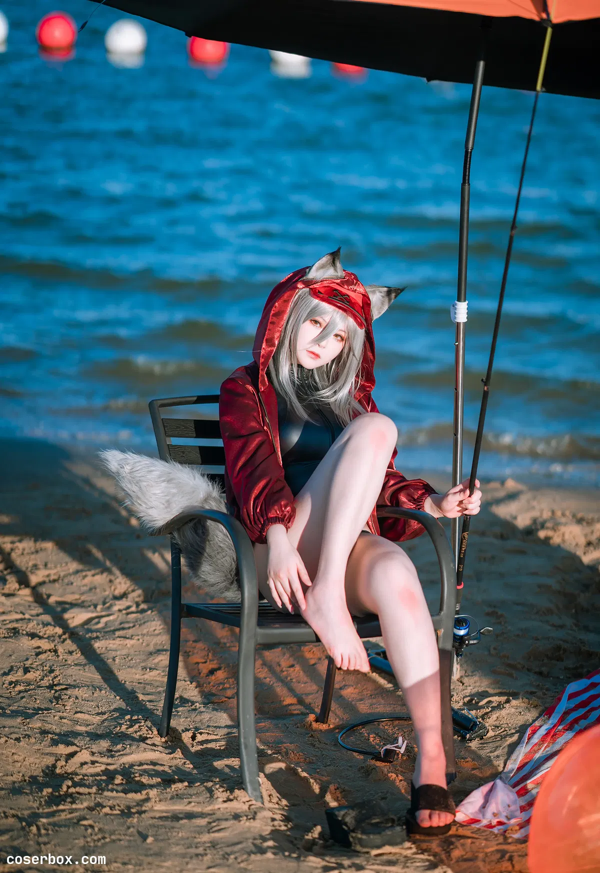 百合欧皇子 NO.005 明日方舟 轻风 LB01 红 - 1