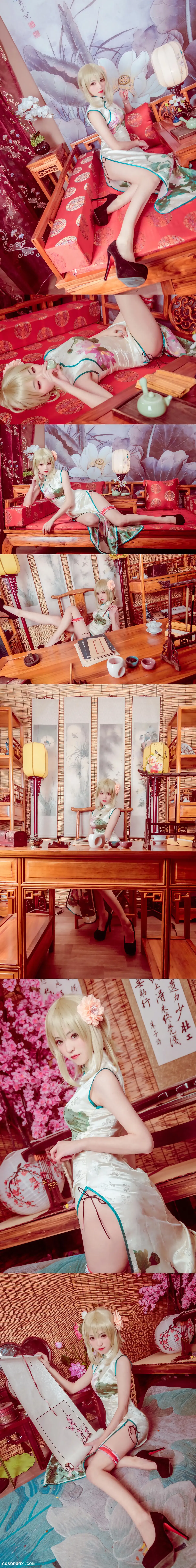 KETTOE NO.004 V家-GUMI-旗袍 [8P 63.5MB] - 1