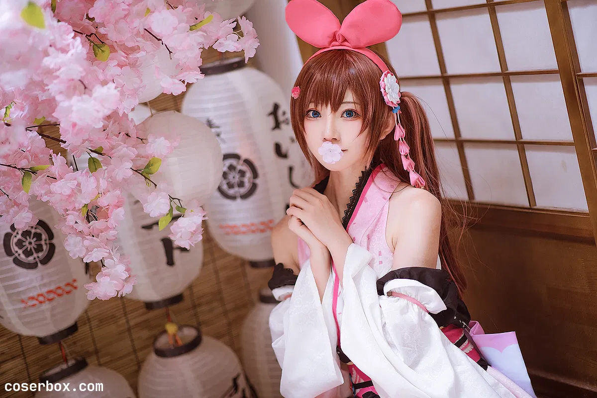 Kitaro_绮太郎 NO.009 绊爱 碧蓝航线 粉 [15P 219.48MB] - 2