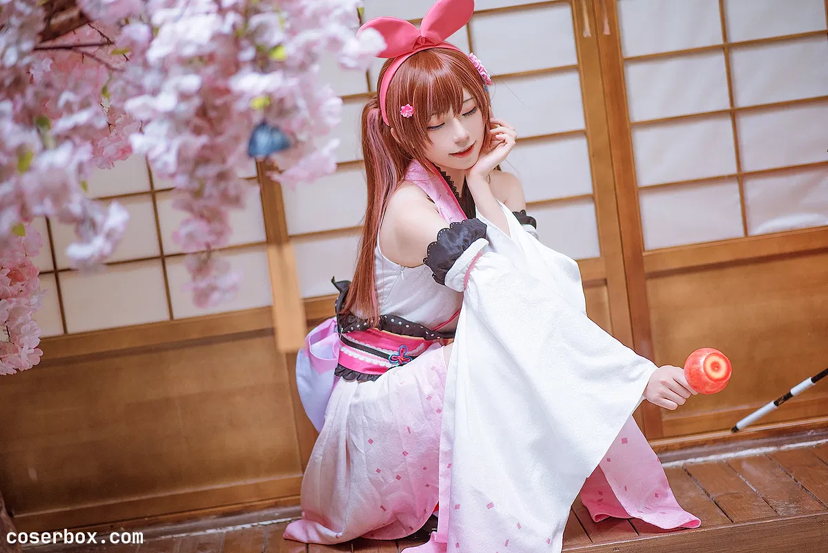 Kitaro_绮太郎 NO.009 绊爱 碧蓝航线 粉 [15P 219.48MB] - 1