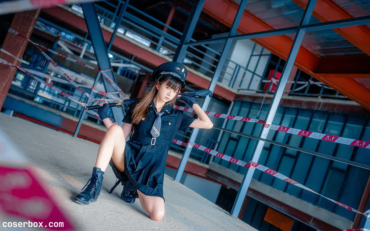 Kitaro_绮太郎 NO.096 警 制服 [14P 87.74MB] - 1