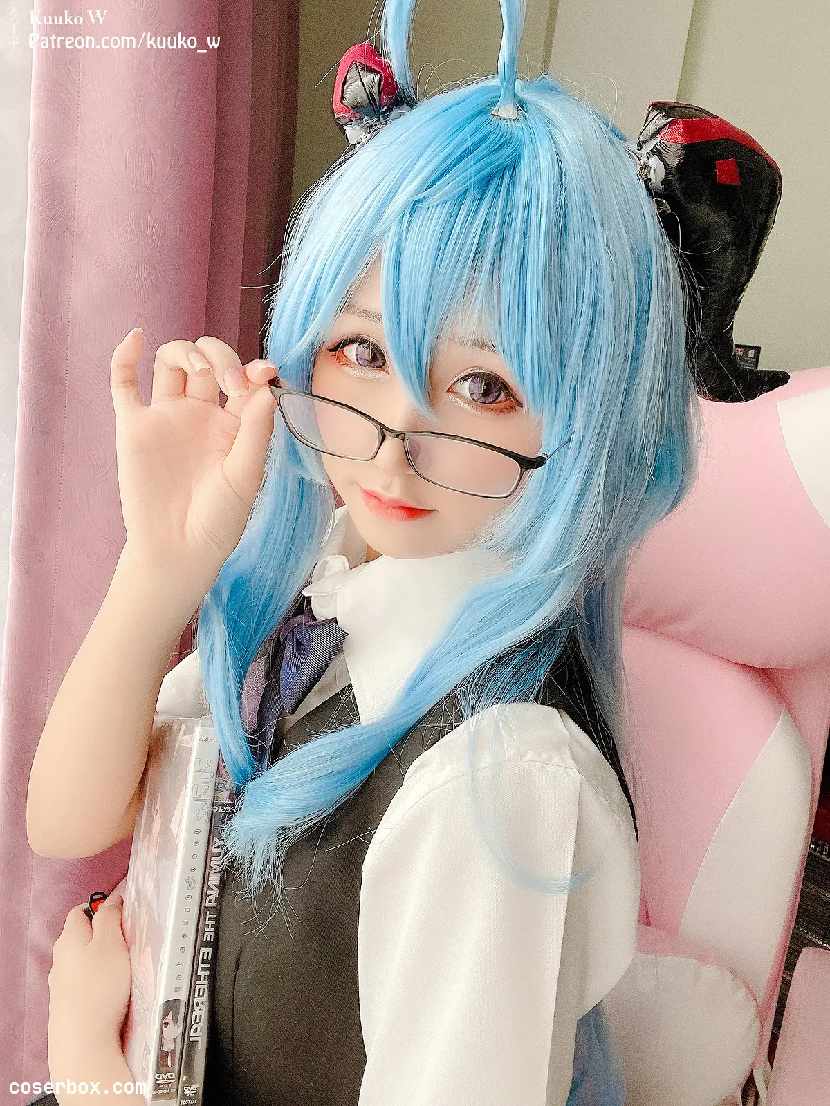 Kuukow NO.032 Ganyu Pure Seifuku [36P 1V 195.45MB] - 1