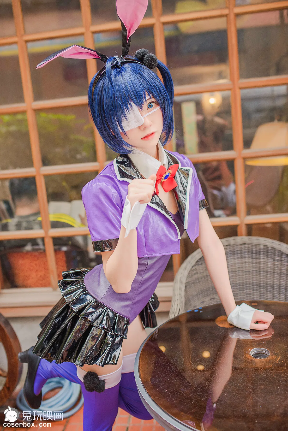 Kitaro_绮太郎 NO.079 小鸟游六花 兔女郎 [48P 729.96MB] - 2