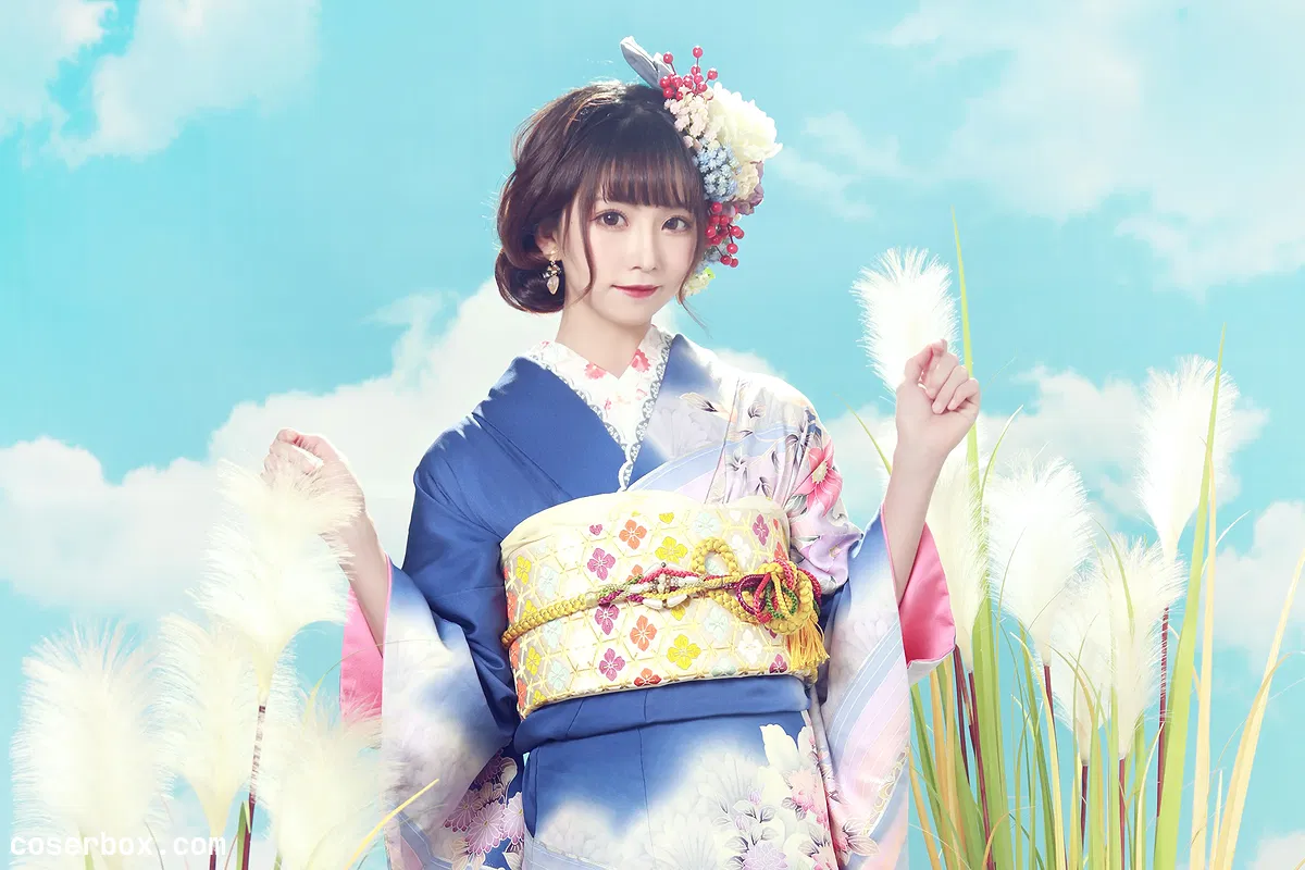 Kitaro_绮太郎 NO.034 和服少女1 [8P 19.27MB] - 1