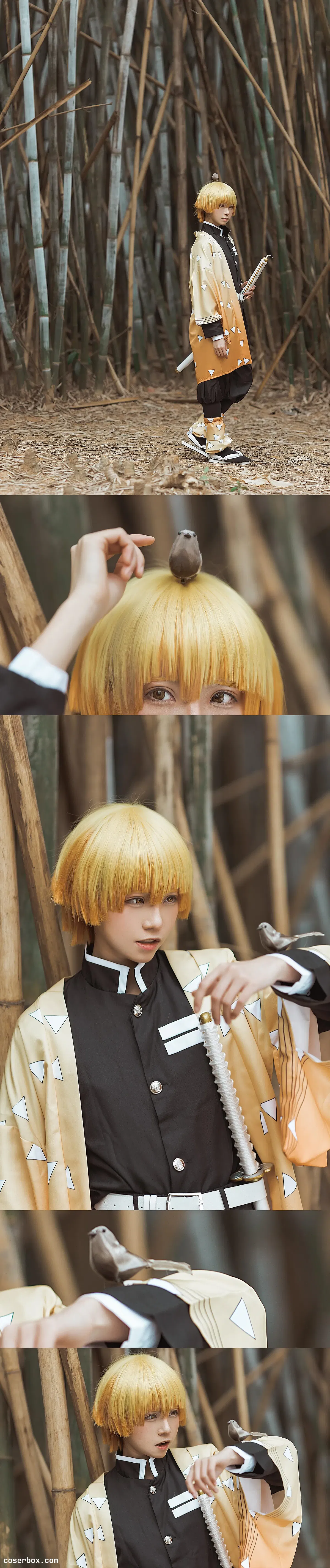 Kitaro_绮太郎 NO.031 鬼灭之刃 我妻善逸 [30P 104.86MB] - 2