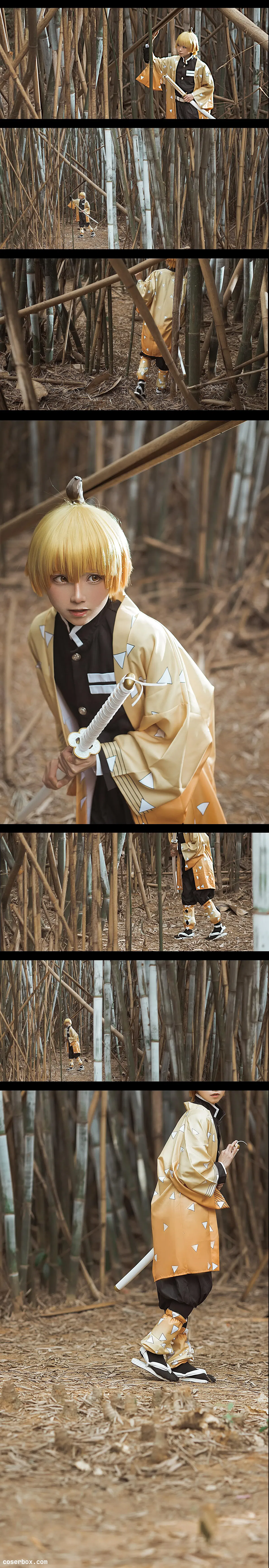 Kitaro_绮太郎 NO.031 鬼灭之刃 我妻善逸 [30P 104.86MB] - 1