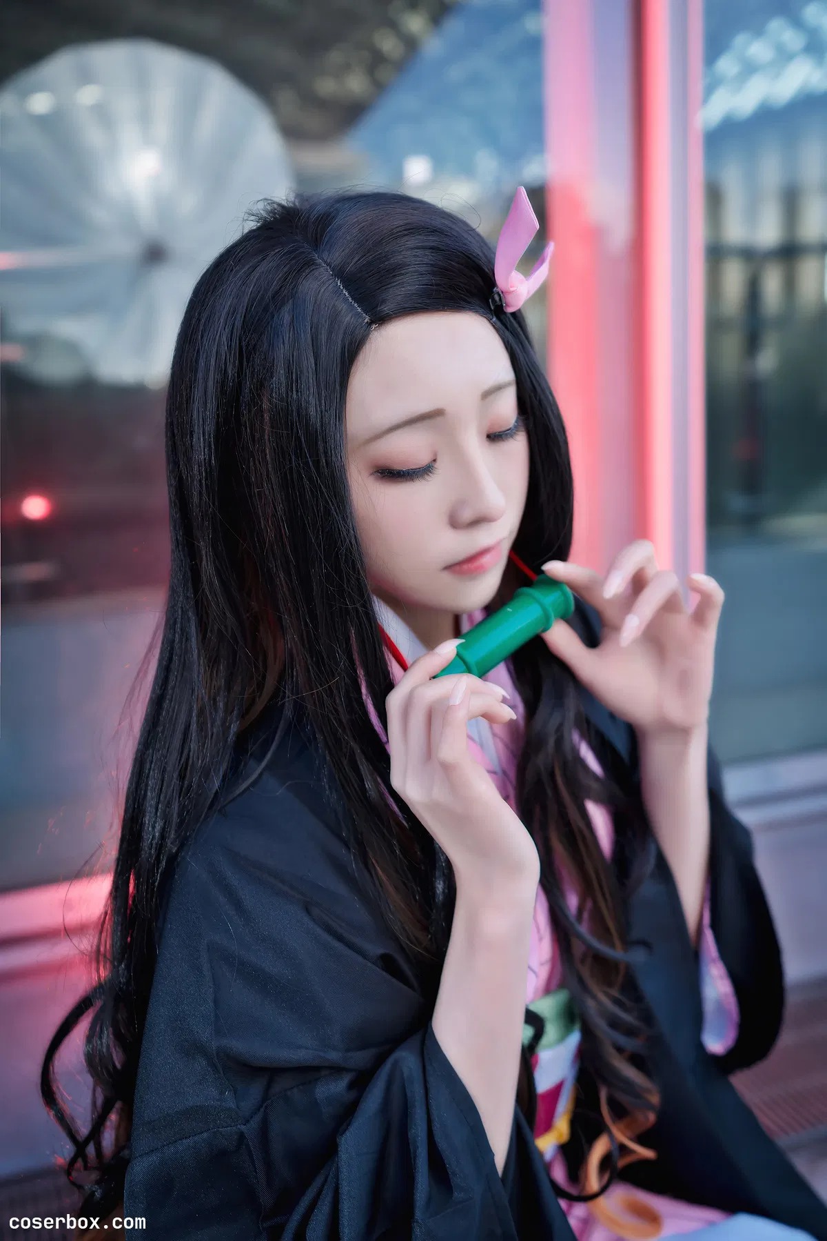 Kitaro_绮太郎 NO.032 鬼灭之刃 灶门祢豆子 [12P 135.2MB] - 2