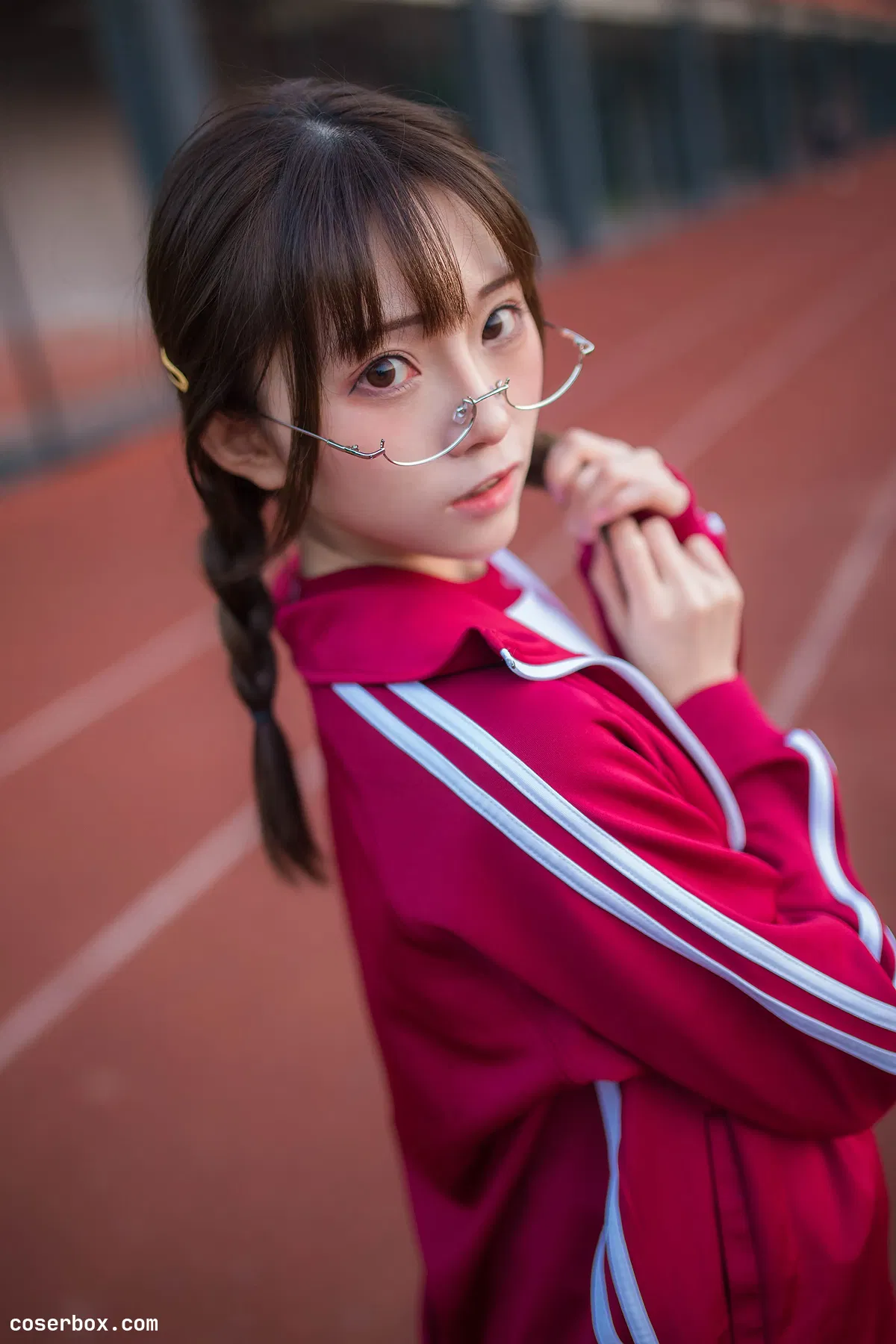 Kitaro_绮太郎 NO.084 运动服女孩 红 [13P 49.32MB] - 2