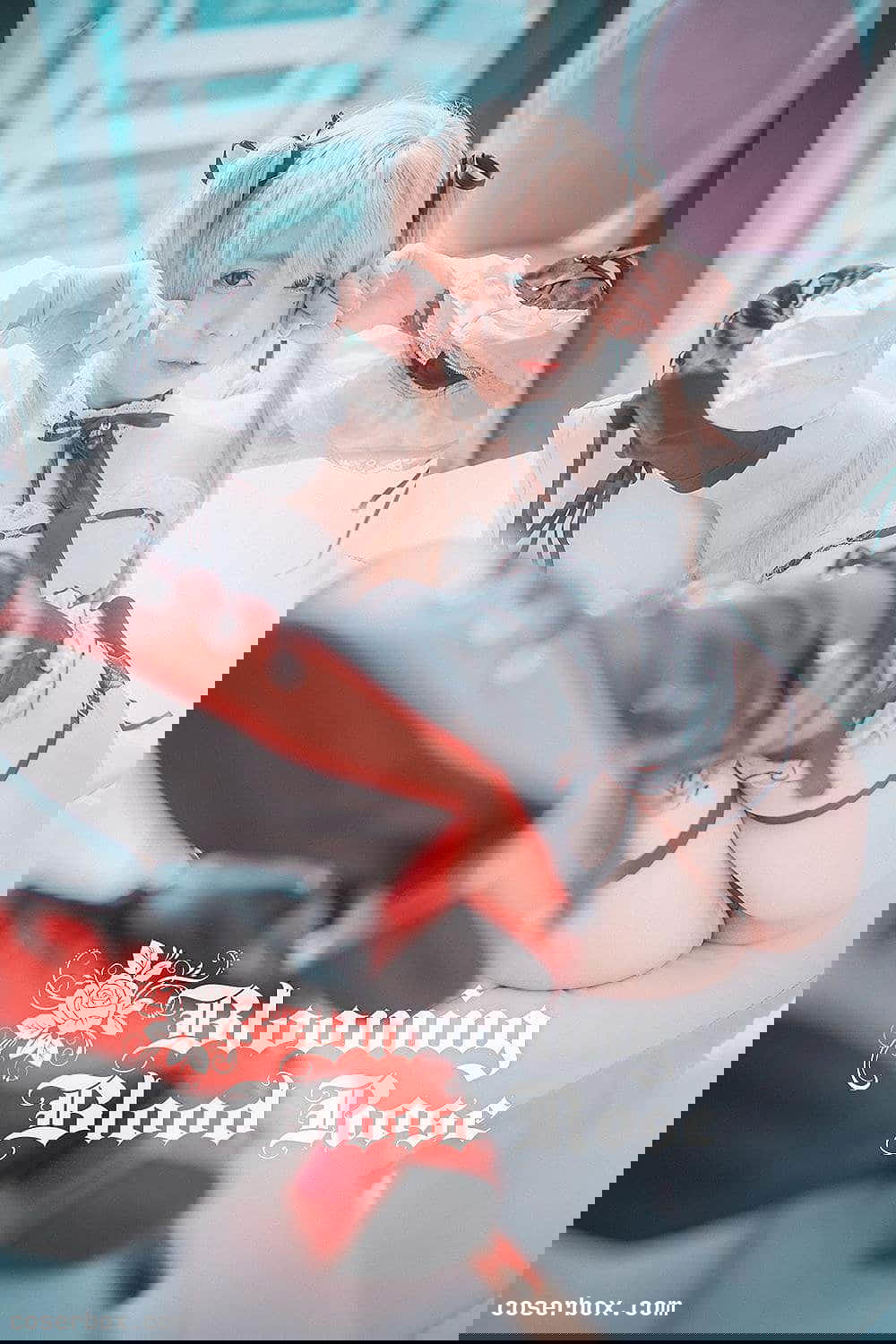 Maruemon (마루에몽) NO.004 DJAWA Photo - Blooming Blood Rose (DoA) [81P 840.47MB] - 1