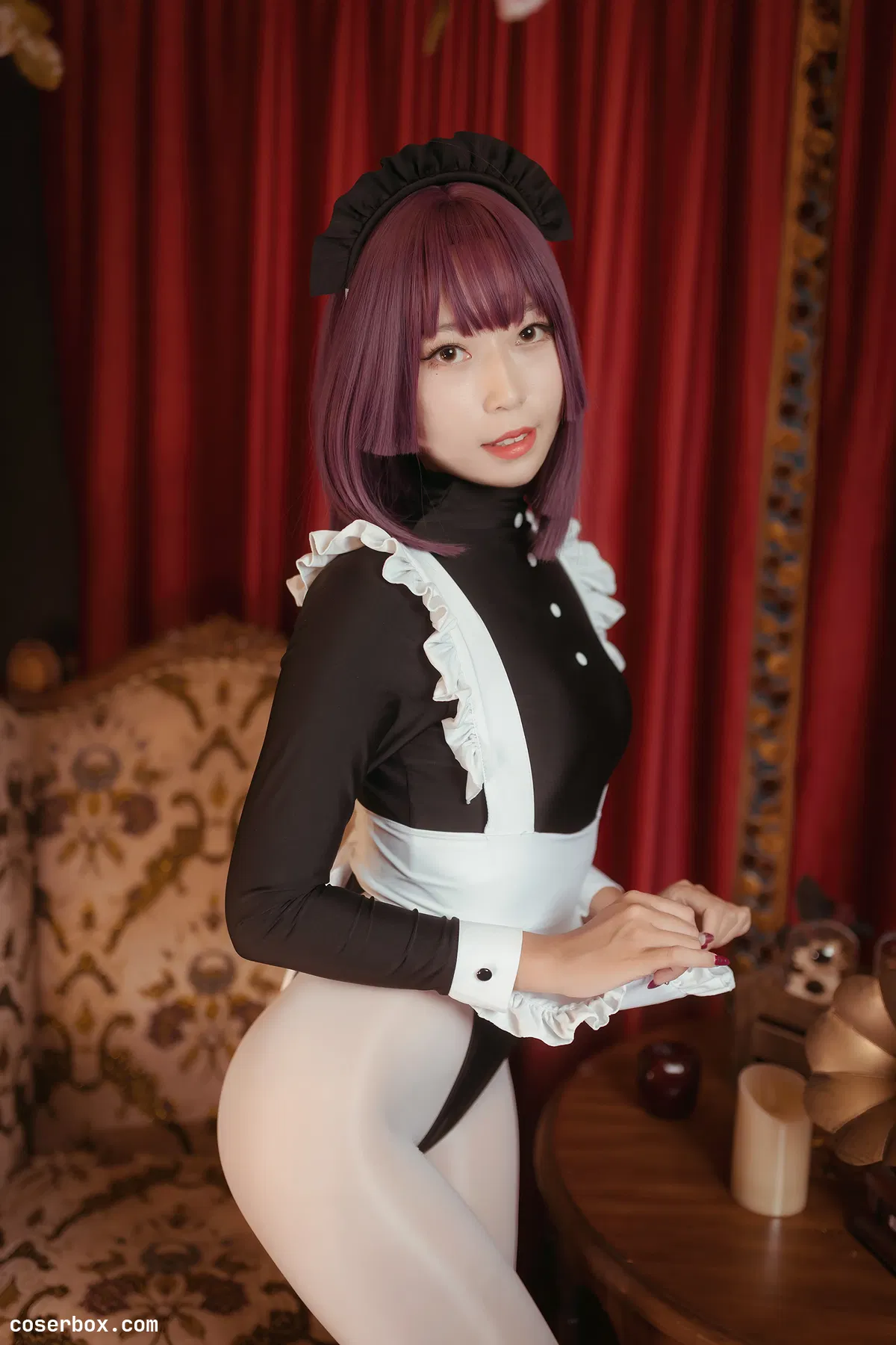 Money冷冷 NO.023 高叉女仆 [25P 361.65MB] - 1