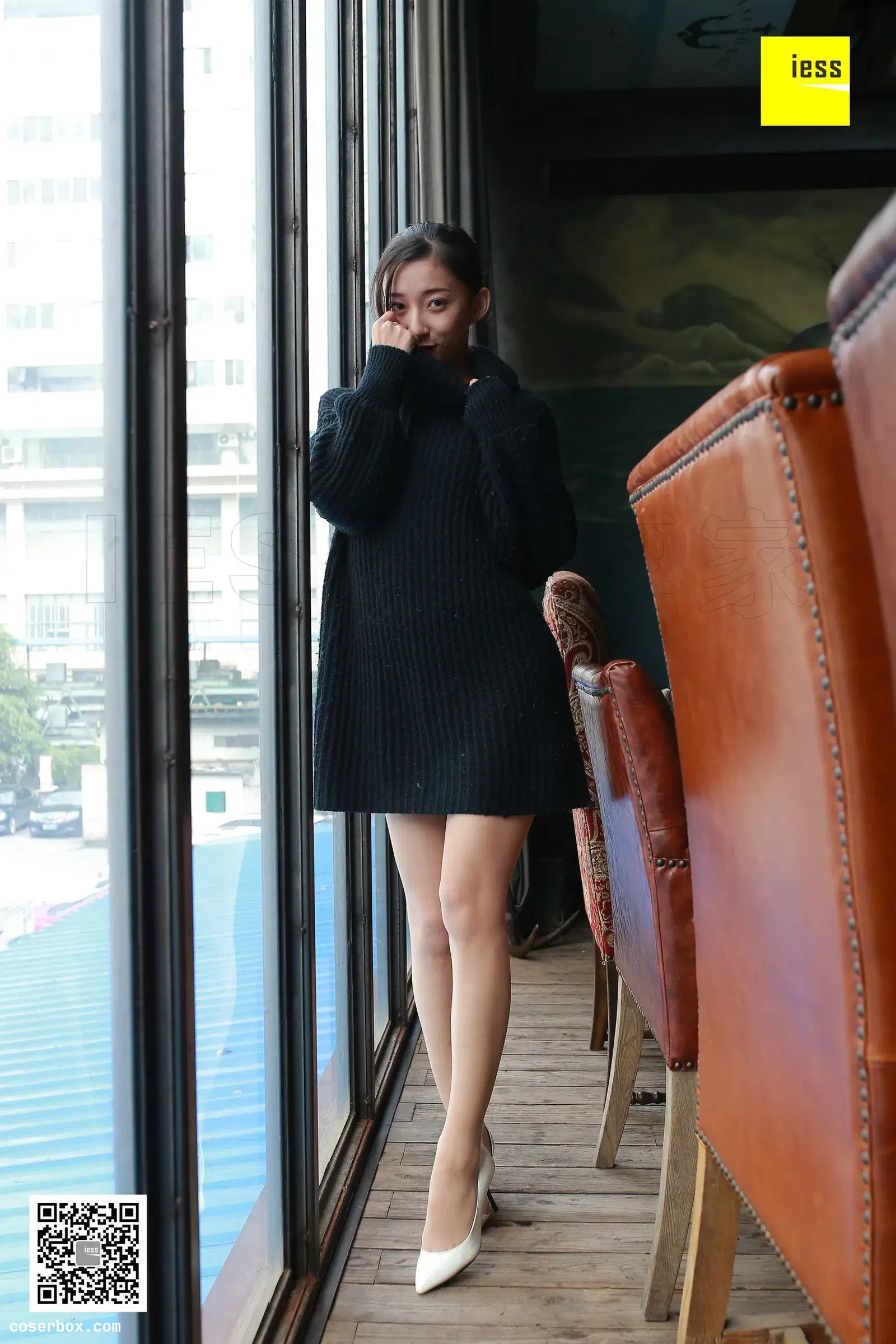 IESS异思趣向 2018.02.08 丝享家165：《黑色毛衣与肉丝》秋秋 [99P-42.3M] [99P 42.98MB]