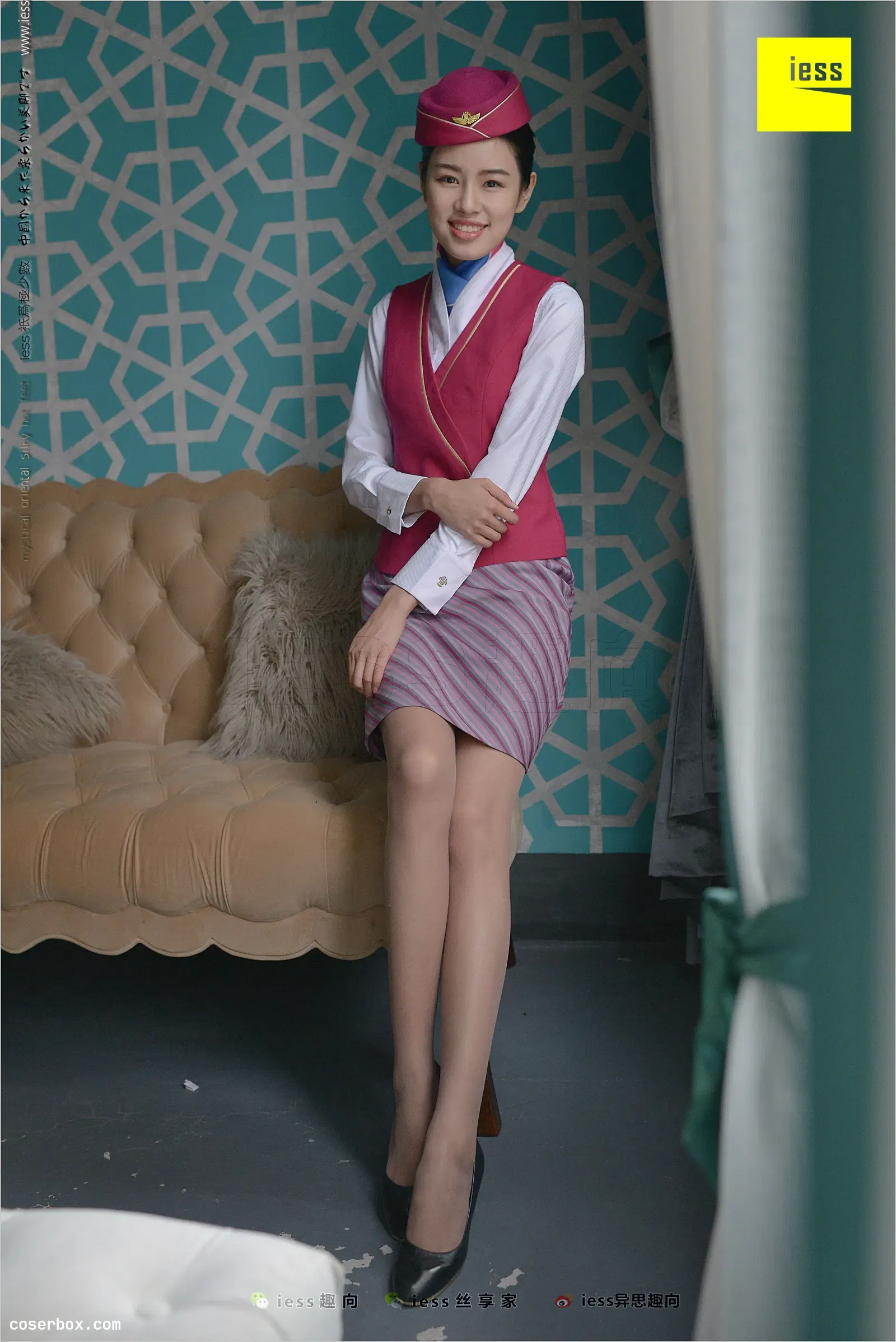 IESS异思趣向 2018.04.09 丝足便当213：《空姐医心II》医心 [90P100MB] [90P 99.95MB]