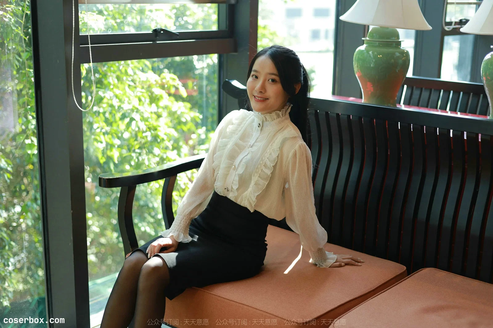 IESS异思趣向 2022.03.02 丝享家1017：婉萍《黑丝咖啡》[90P／107MB] [90P 107.37MB]