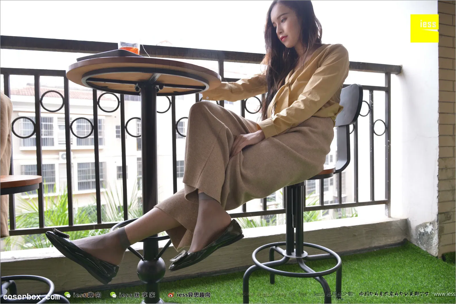 IESS异思趣向 2018.04.15 丝足便当218：《小羽、船袜、短丝和平底鞋》小羽 [99P114MB] [99P 114.78MB]