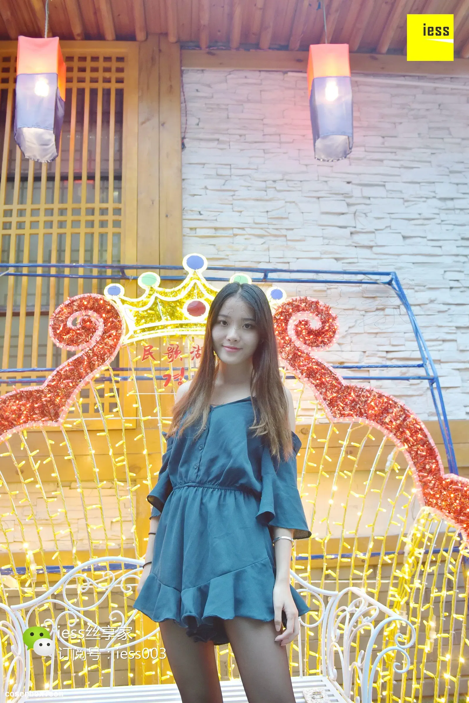 IESS异思趣向 2017.07.25 丝享家029：婉萍《小桥流水黑丝》 [97P 85.03MB]