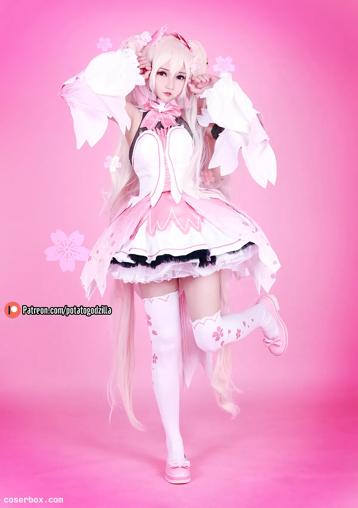 Potato Godzilla NO.033 Sakura Miku [48P 211.21MB] - 1