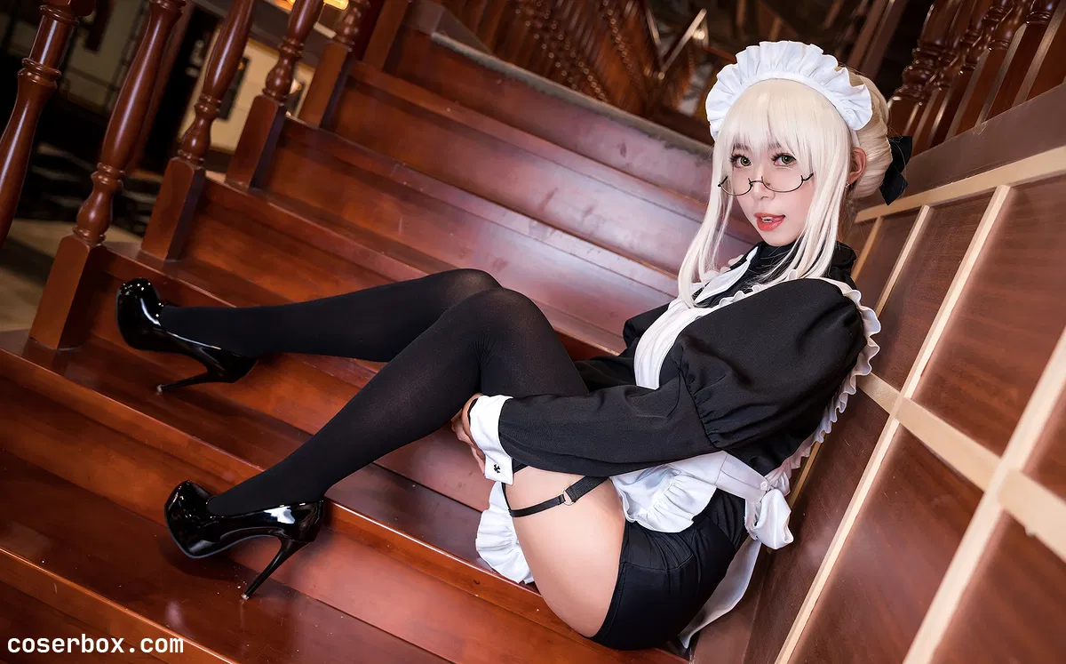 Money冷冷 NO.009 黑呆女仆(18P-207MB) [12P 152.5MB] - 1