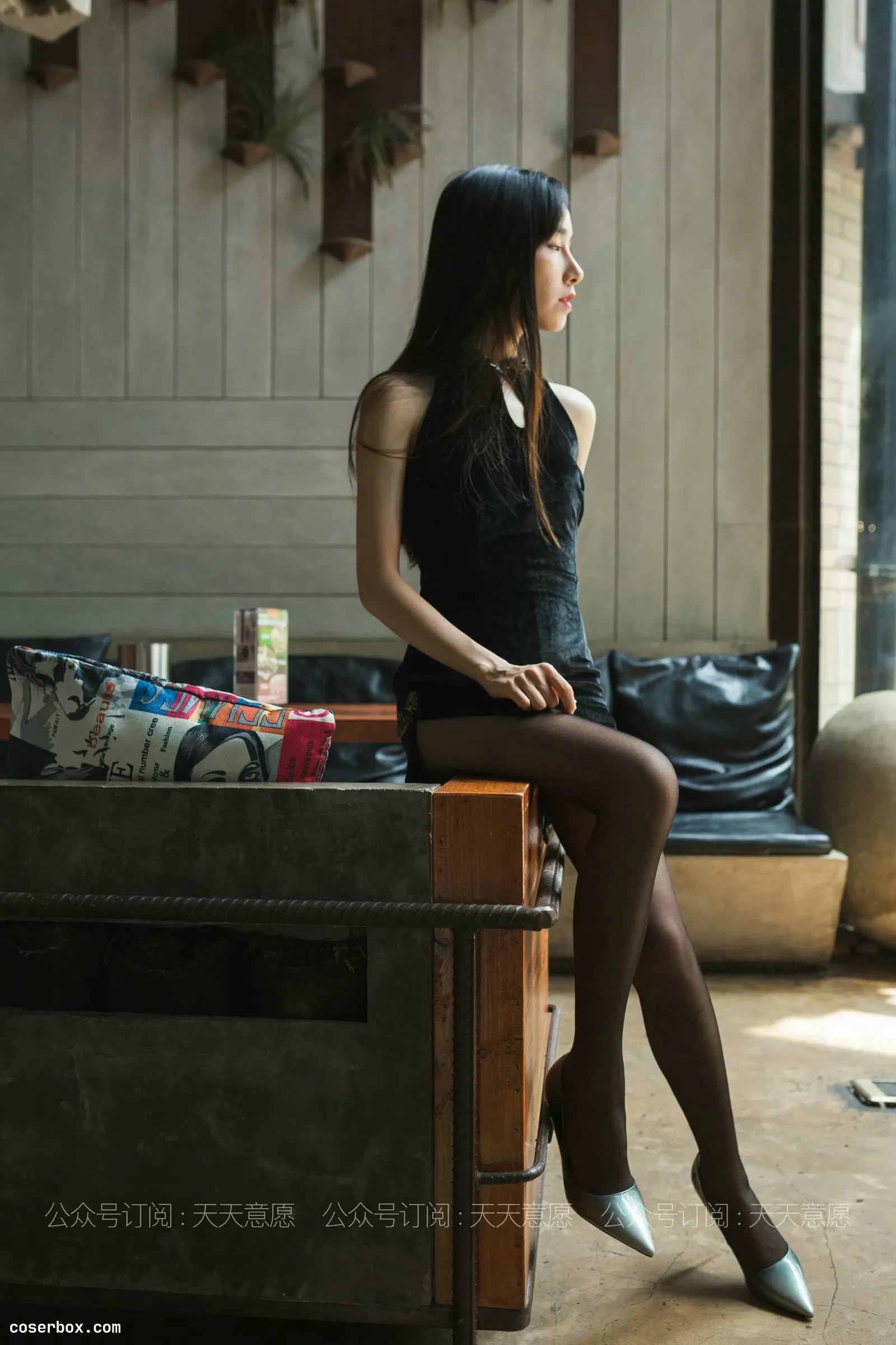 IESS异思趣向 2021.07.12 丝享家859：美子《邂逅咖啡屋》[90P／136MB] [90P 135.3MB]