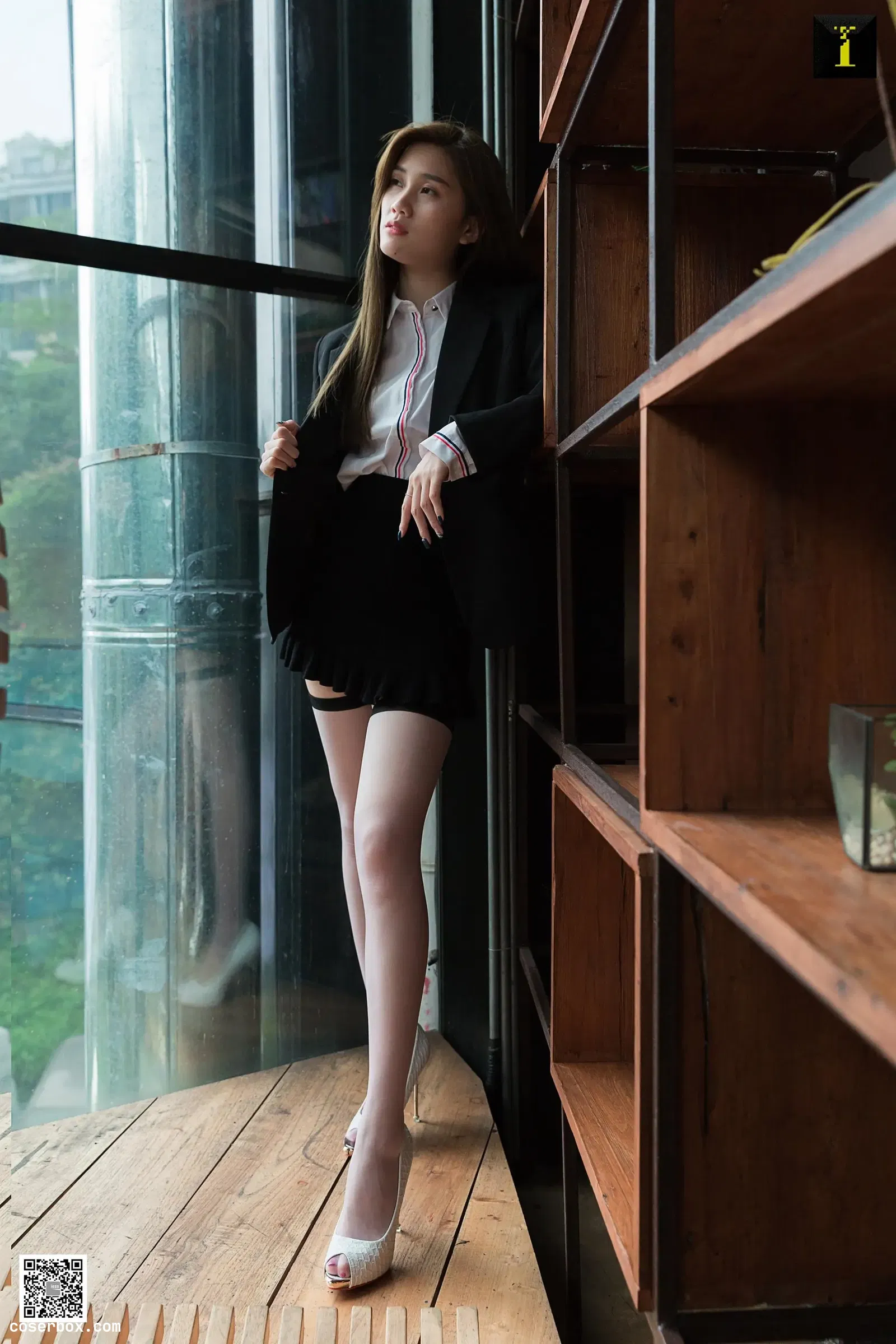 IESS异思趣向 2020.04.14 丝享家721：羽西《鱼嘴与吊带袜》[95P／39MB] [95P 38.29MB]