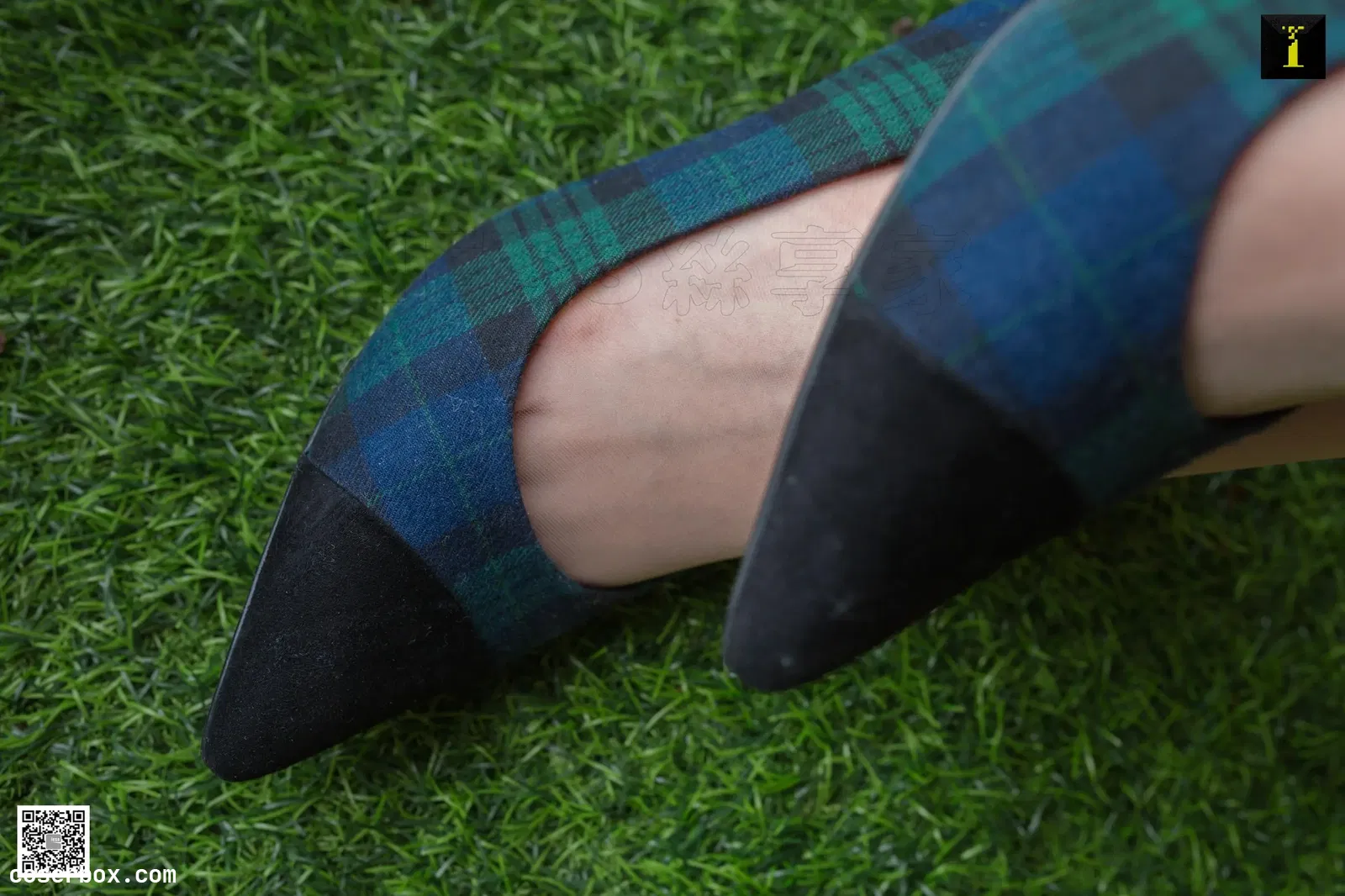 IESS异思趣向 2019.05.09 丝享家481：甜甜的绿格子高跟 [90P 51.68MB]