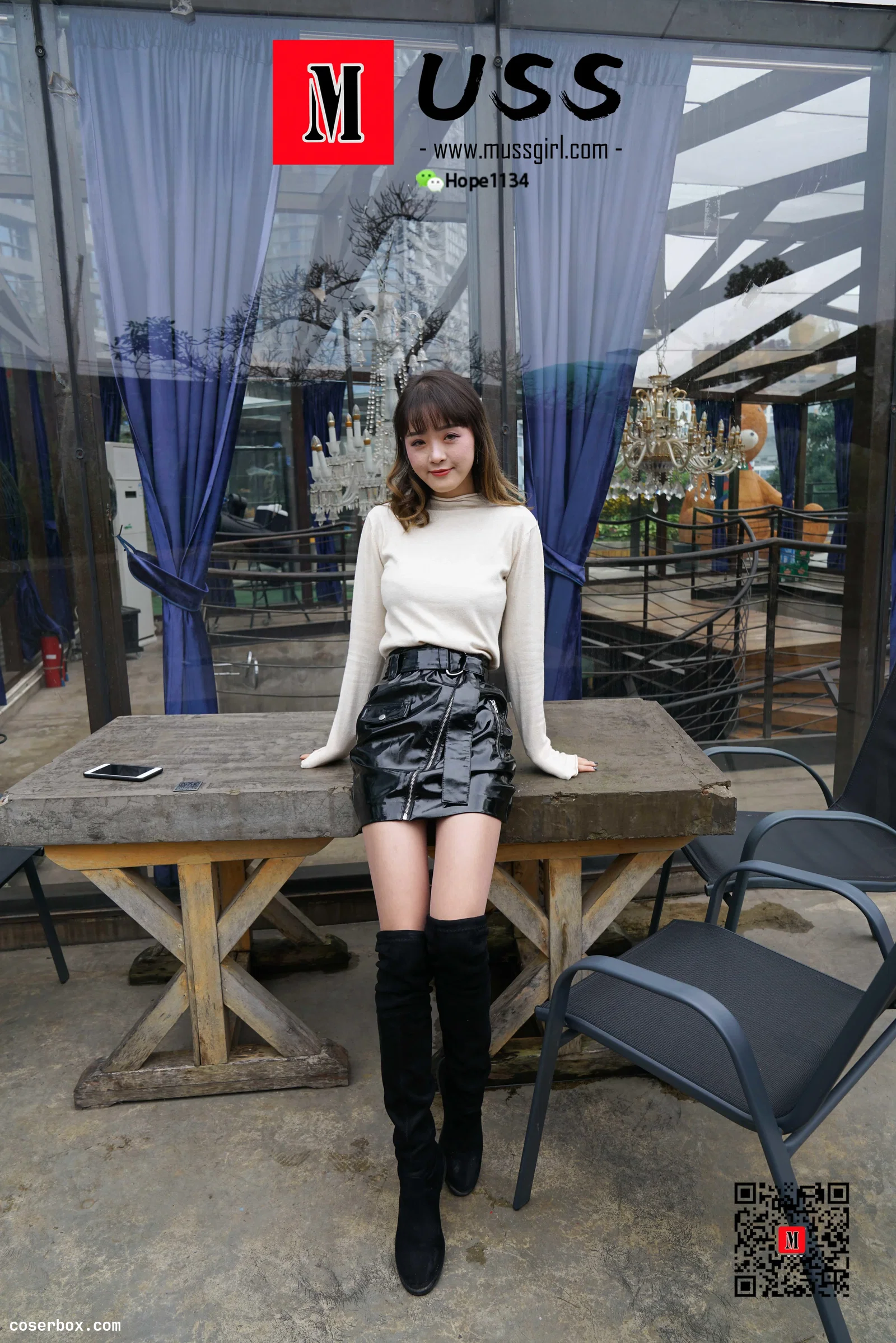 MussGirl慕丝女郎 NO.066 燕子的长筒靴 [77P+141MB]
