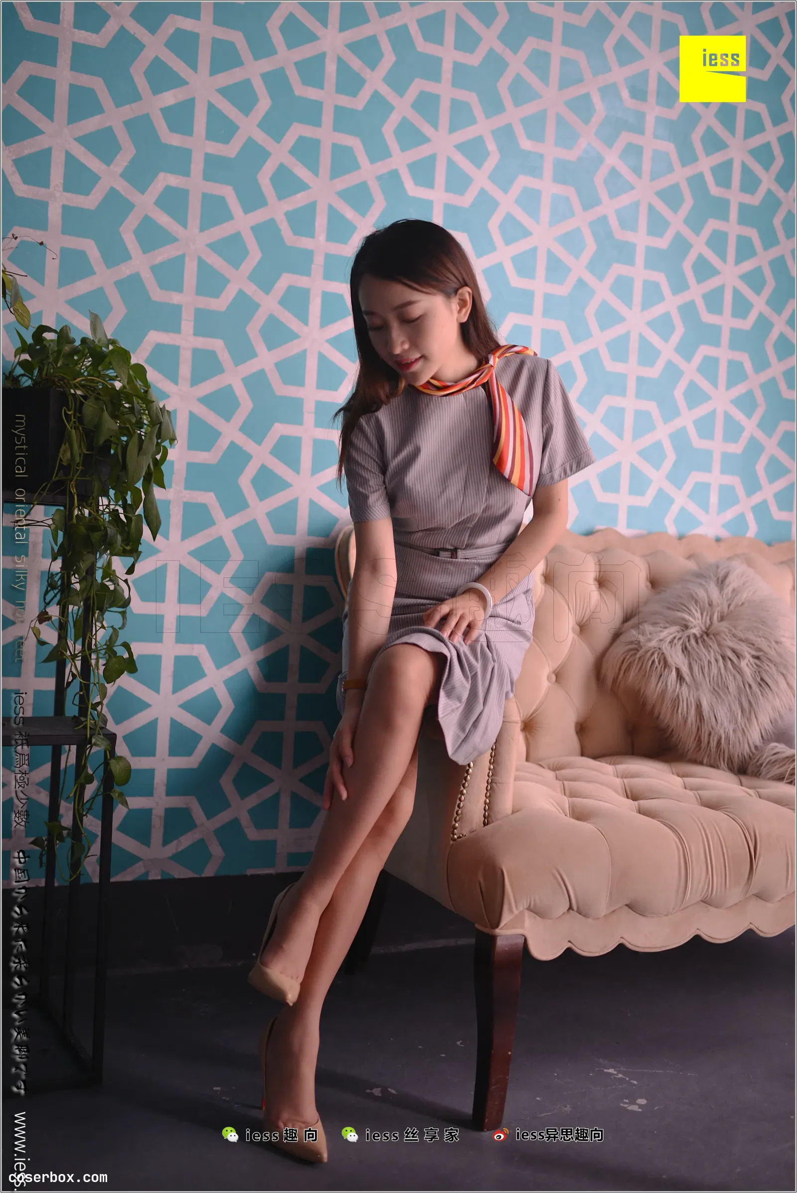 IESS异思趣向 2018.01.02 丝足便当186：小捷《非诚勿扰》 [98P 148.15MB]